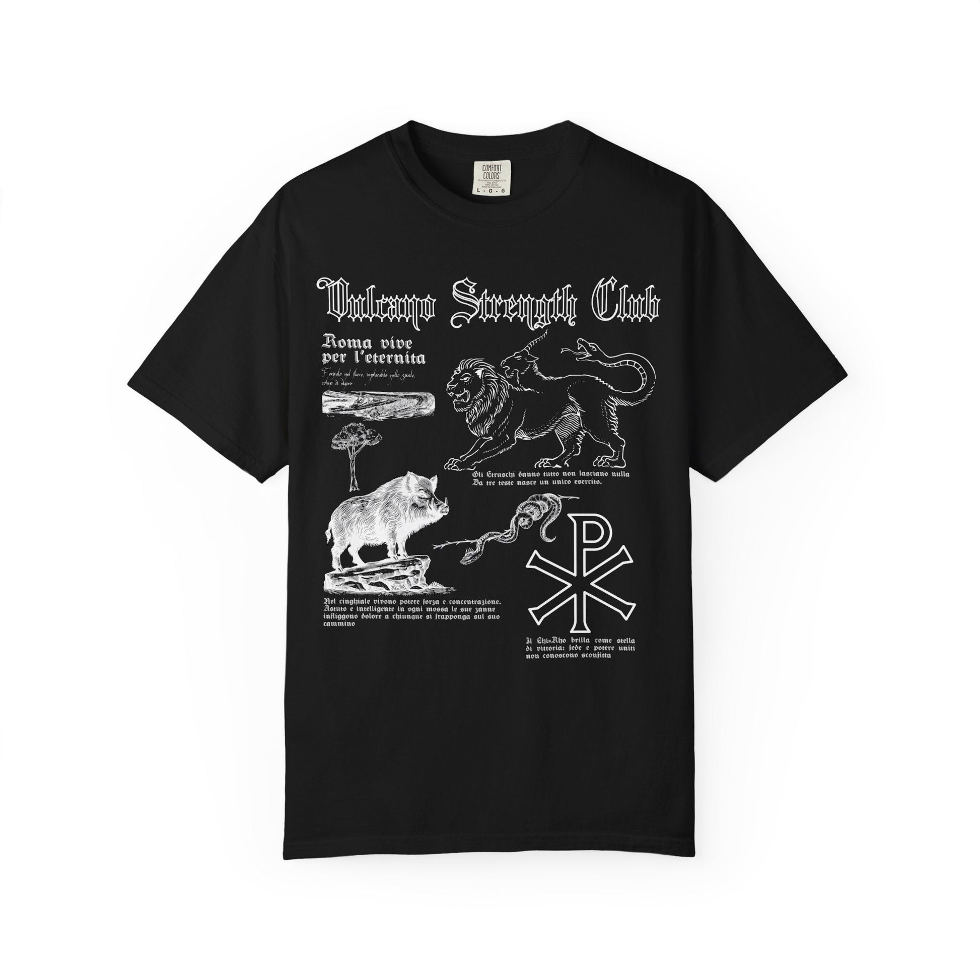 Vulcano Strength Club bodybuilding t-shirt